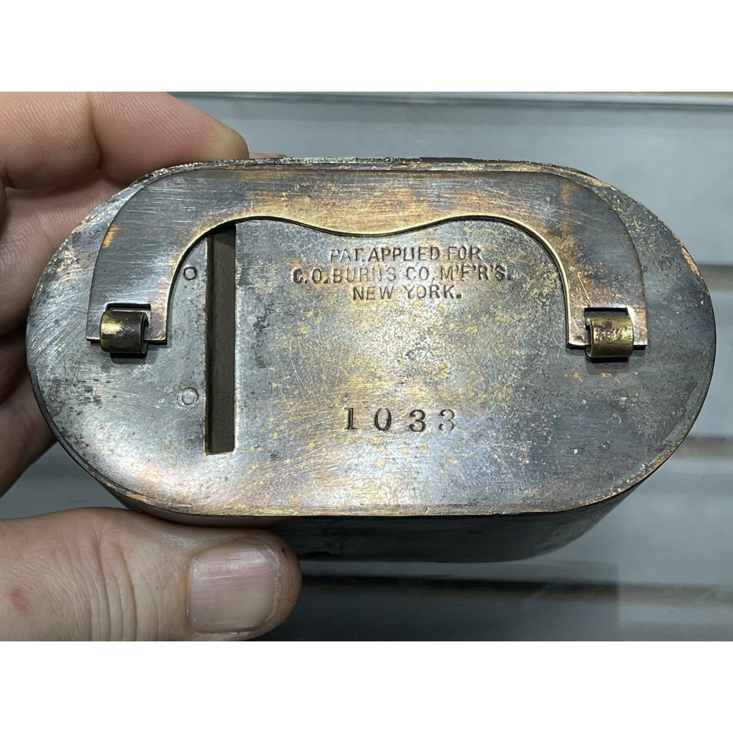 ANTIQUE STEEL SAVINGS BANK The commercial & savings Bank ALBION MICH BURNS CO NY