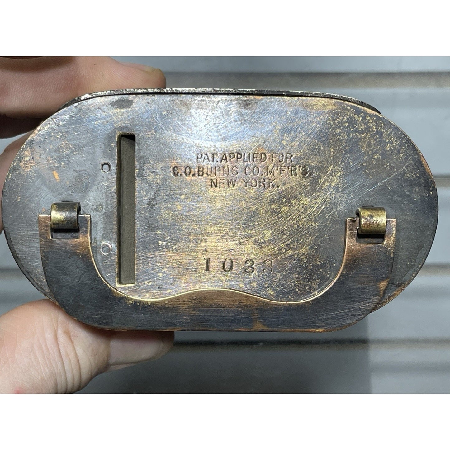 ANTIQUE STEEL SAVINGS BANK The commercial & savings Bank ALBION MICH BURNS CO NY