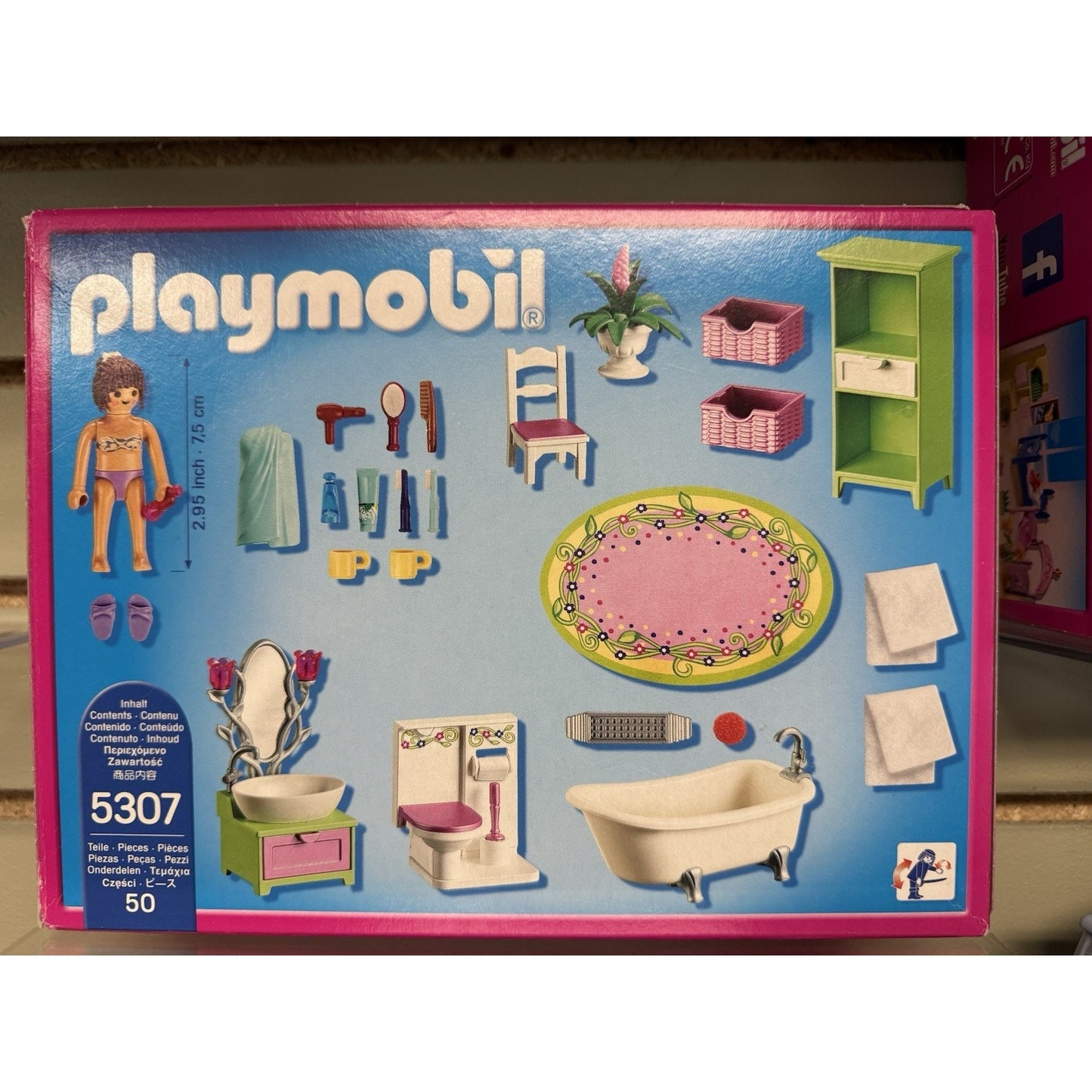 Playmobil Deluxe Dollhouse 5303 Mansion House w extension sets 3X all lights LOT