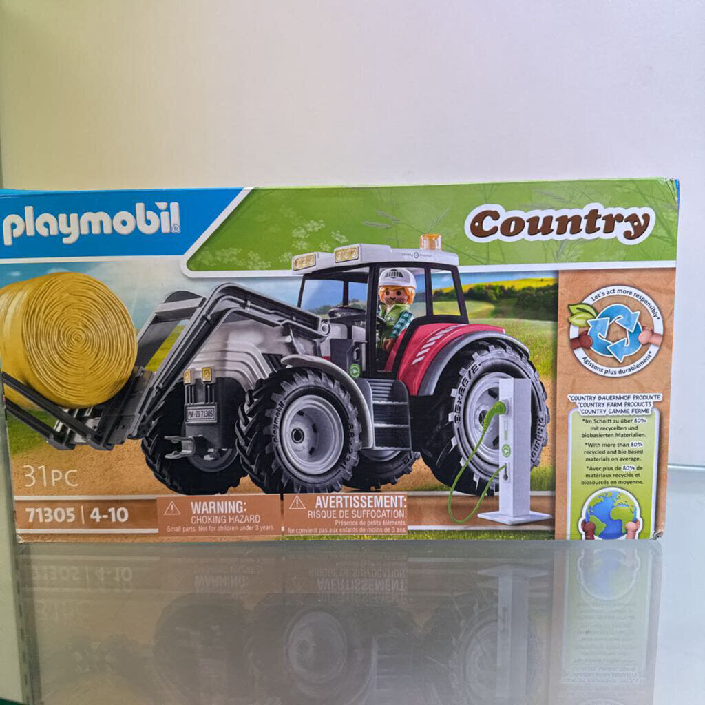 Playmobil - #71305 - Country - Large Tractor with Accessories