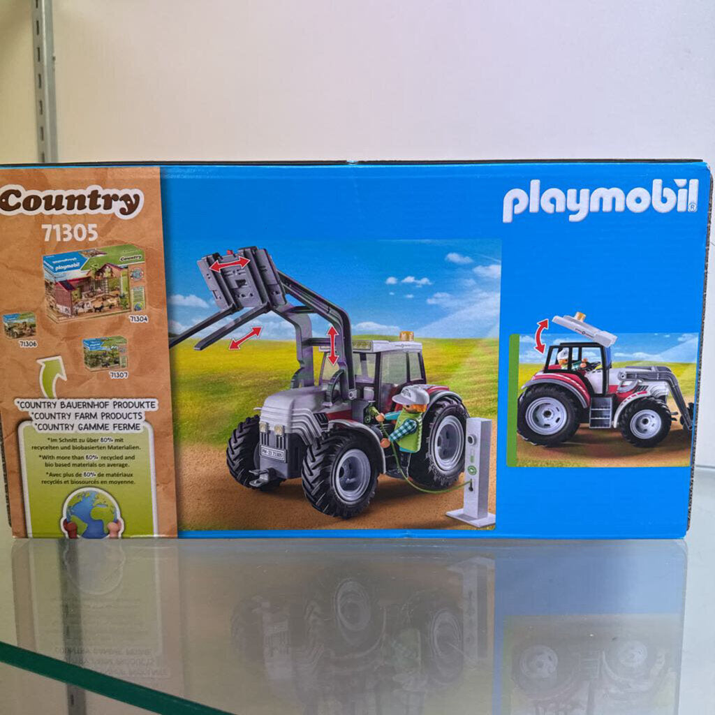 Playmobil - #71305 - Country - Large Tractor with Accessories