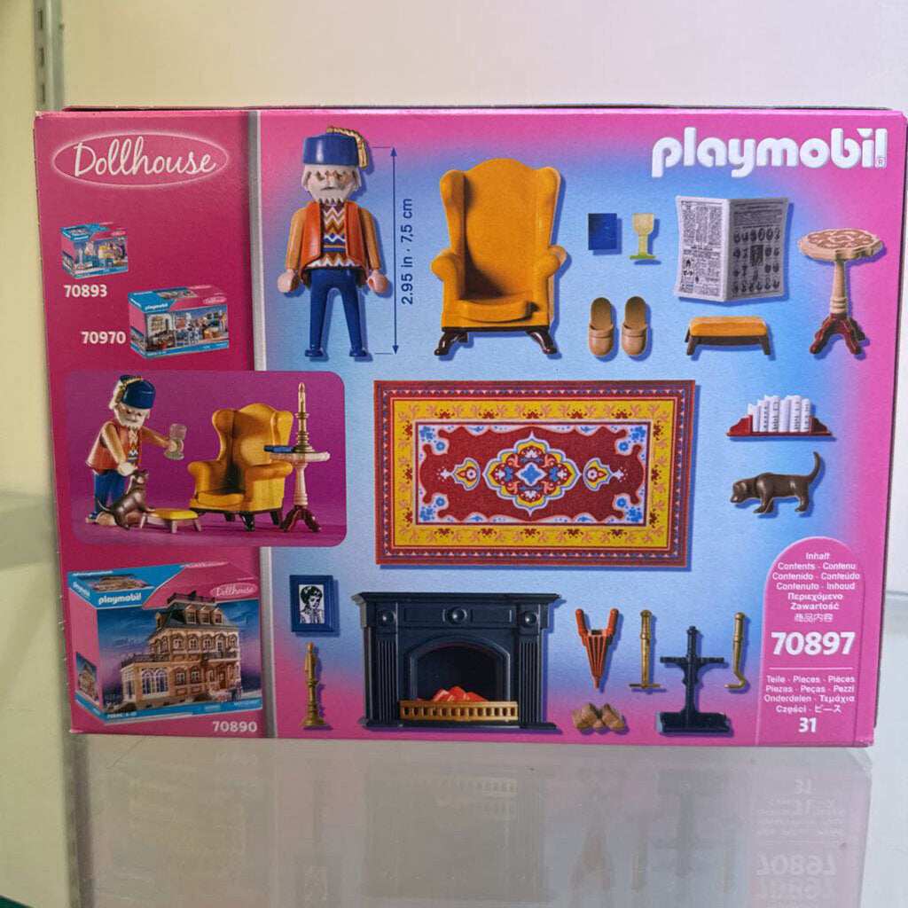 Playmobil - Dollhouse - #70897 - Victorian Dollhouse Living Room