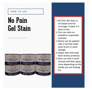 No Pain Gel Stain