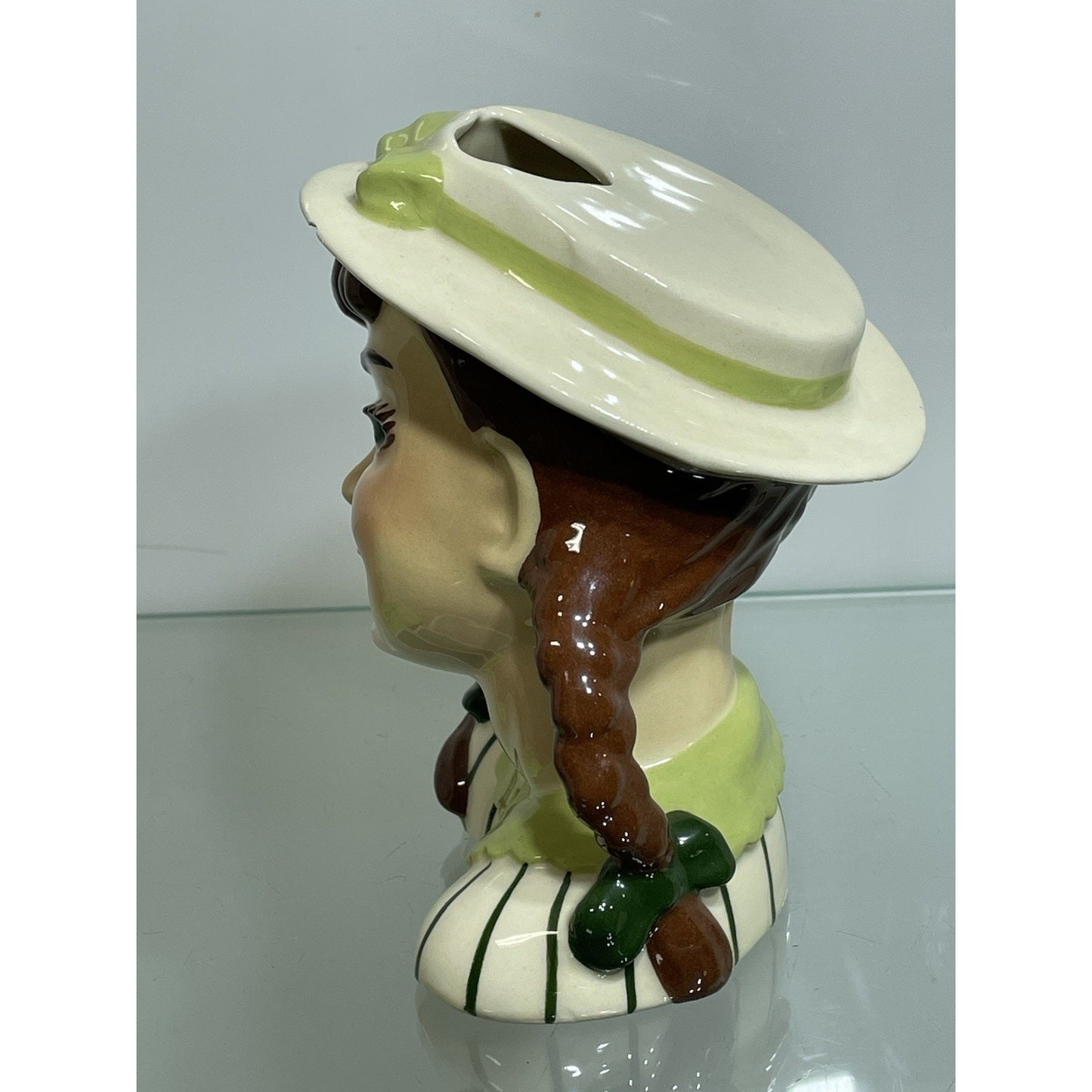 Vintage Lady Head Vase “Becky”, 5 1/2”, Ceramic Arts Studio, Madison, Wis.