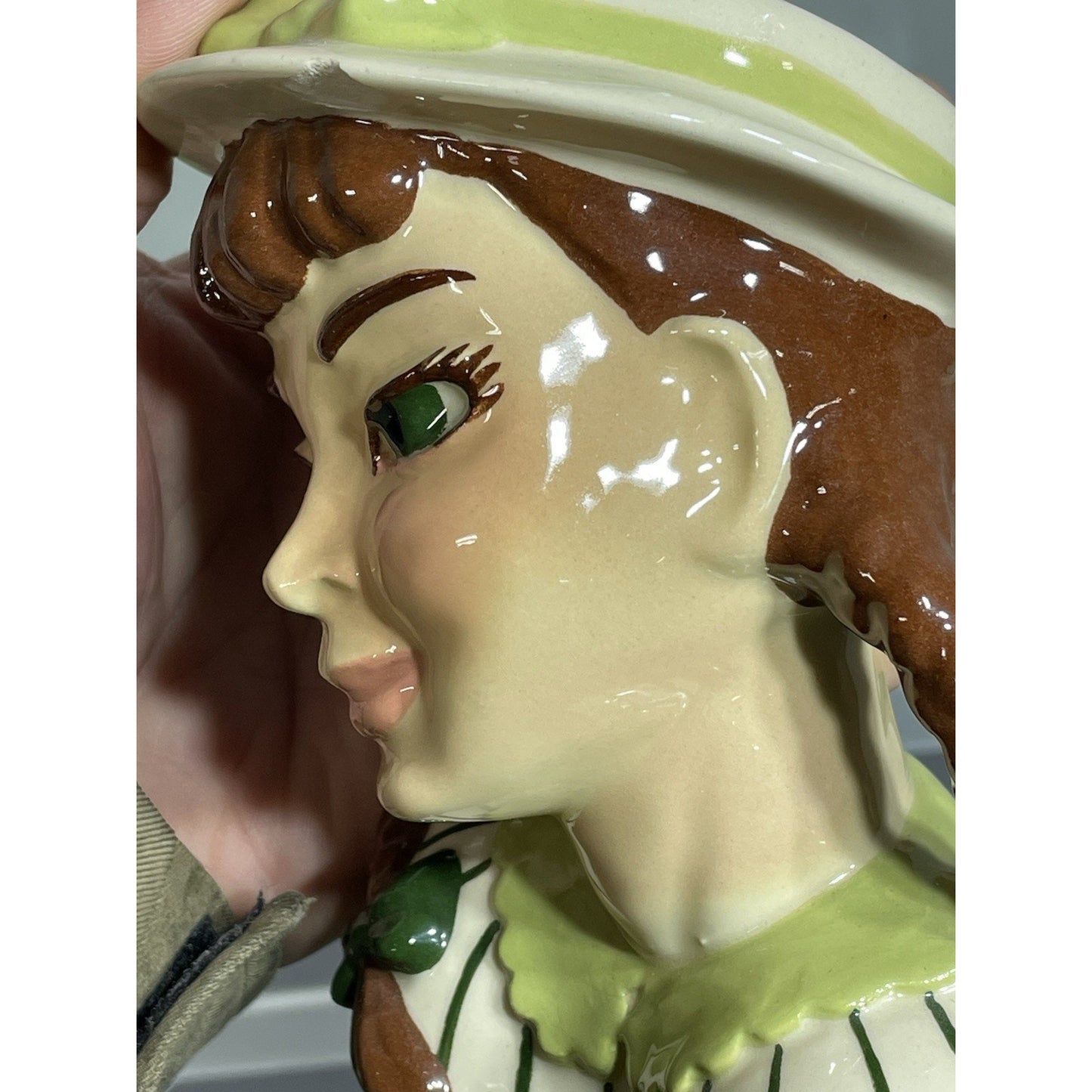 Vintage Lady Head Vase “Becky”, 5 1/2”, Ceramic Arts Studio, Madison, Wis.